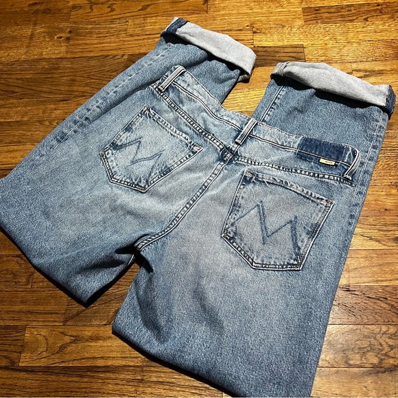 MOTHER The Skimp Cuff Jeans Leap Of Faith Size 29 - Picture 4 of 7